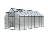 Gone Gardening Greenfingers Aluminium Greenhouse Polycarbonate - 5.1 x 2.4 x 2.1M