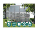 Greenfingers Aluminium Greenhouse Polycarbonate 2.4x1.9x1.95M