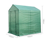 Greenfingers Greenhouse Garden Shed Green House 1.9x1.2M Storage Plant