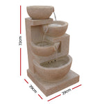 Gardeon-4-Tier-Solar-Powered-Water-Fountain-with-Light-Sand-Beige