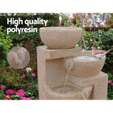 Gardeon-4-Tier-Solar-Powered-Water-Fountain-with-Light-Sand-Beige