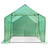 Greenfingers Walk-In Greenhouse 3.5 x 2 x 2m - All Year Round Garden Solution