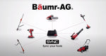 BAUMR-AG 40V Battery Powered Lawn Mower - 2x Lithium Batteries