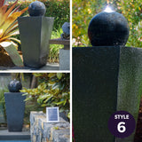 PROTEGE-Contemporary-Water-Feature-Fountain-with-LED-Lights-Dark-Grey